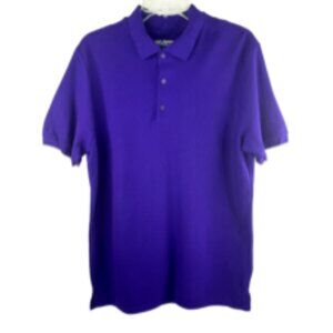 Men's Purple Polo Shirt Size: M